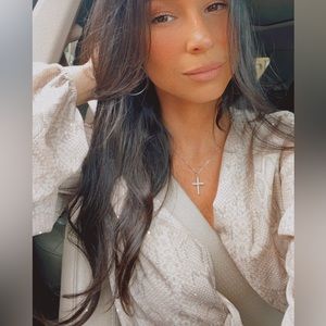 Tan with cream, snake skin bodysuit